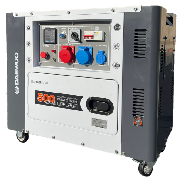 Stromgenerator / Notstrom Daewoo DDAE10500DSE-3G mit 8.1kvA - Diesel