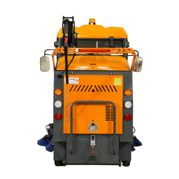 Kehrmaschine mit Kabine Graefer KM180-PRO inkl. Hochdruckreiniger
