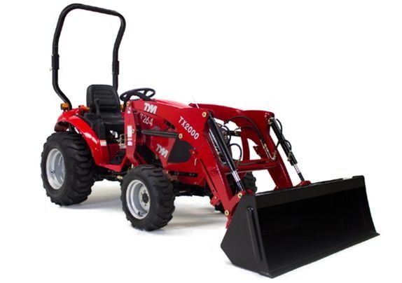 TYM T25 HST Traktor mit Frontlader + Schaufel + Gabel + Heckgewicht