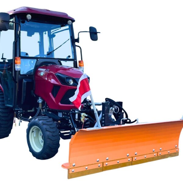 Yanmar SA424 Wintertraktor inkl. Kabine, Schneeschild und Streuer