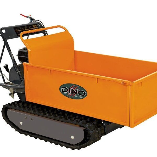 DINO Dumper mit Raupenantrieb 500kg Plattform Motor Loncin 6,5HP - 196cc