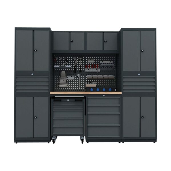 Werkstatteinrichtung Set Bullram TOOLBOX4YOU Expert Serie - Werkstattmodul F - KFZ Profi Werkbank BGMODF